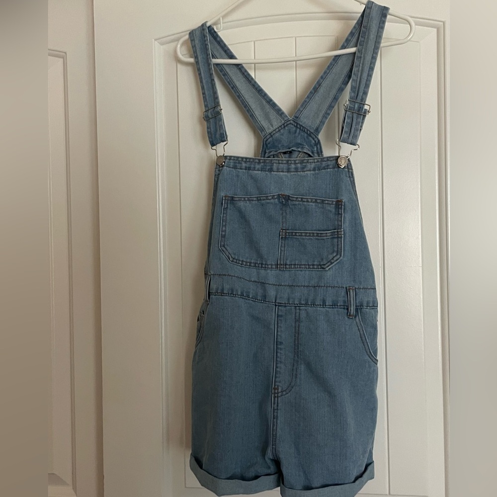 Blue Denim Overalls